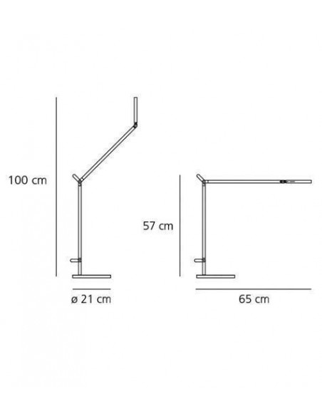 Artemide Demetra body 3000K w/presence detector Table lamp