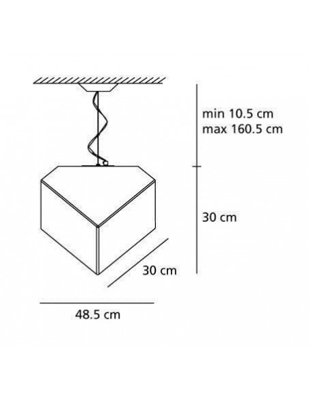 Artemide Edge 30 Lampe à Suspension