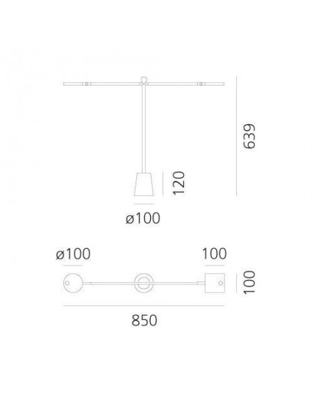 Artemide Equilibrist Lampe de table