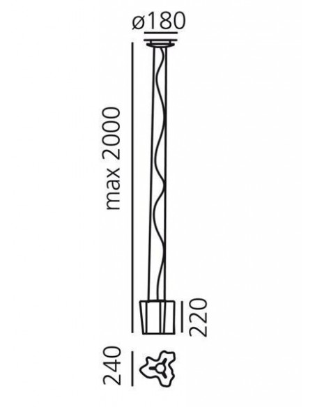 Artemide Logico Mini suspended lamp