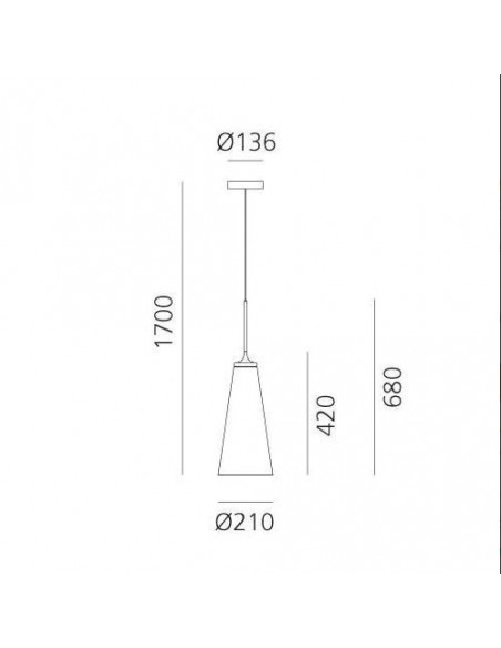 Artemide Look At Me 21 suspended lamp