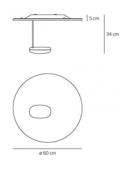 Artemide Droplet Mini Led Applique / Plafonnier