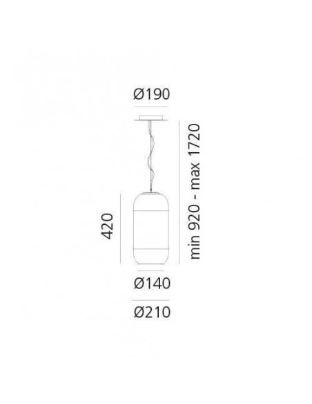 Artemide Gople Lampe à Suspension