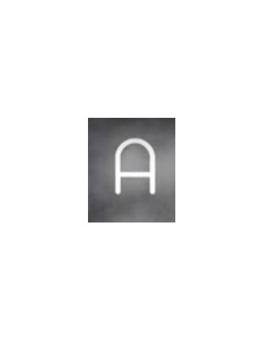 Artemide Alphabet Of Light Applique "A" uppercase