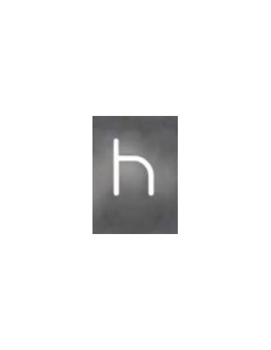 Artemide Alphabet Of Light Wall lamp "h" lowercase