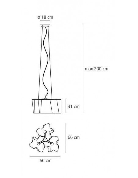 Artemide Logico Lampe à Suspension 3x120°