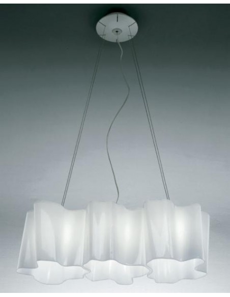 Artemide Logico suspended lamp 3 in linea