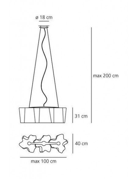 Artemide Logico Lampe à Suspension 3 in linea