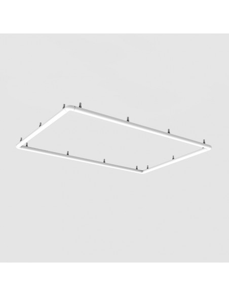 Artemide Alphabet Of Light Rectangular Semi-Recessed Plafonnier / Applique