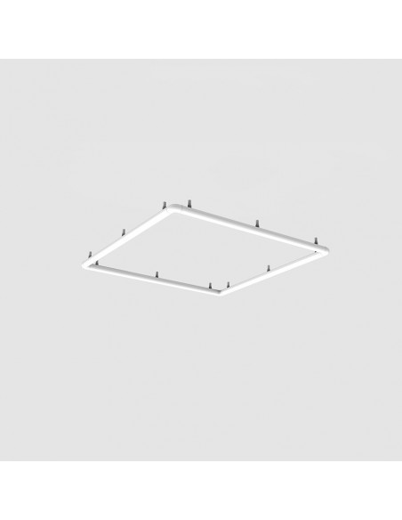 Artemide Alphabet Of Light Square 120 Semi-Recessed Ceiling lamp / Wall lamp