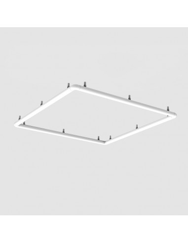 Artemide Alphabet Of Light Square 180 Semi-Recessed Ceiling lamp / Wall lamp