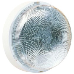 Integratech Hublot Rond Glas E27 Plafonnier / Applique