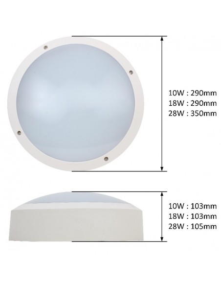 Integratech Luminaire LED Sola IK10