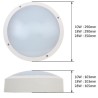 Integratech Lum LED Sola IK10 sensor+secours