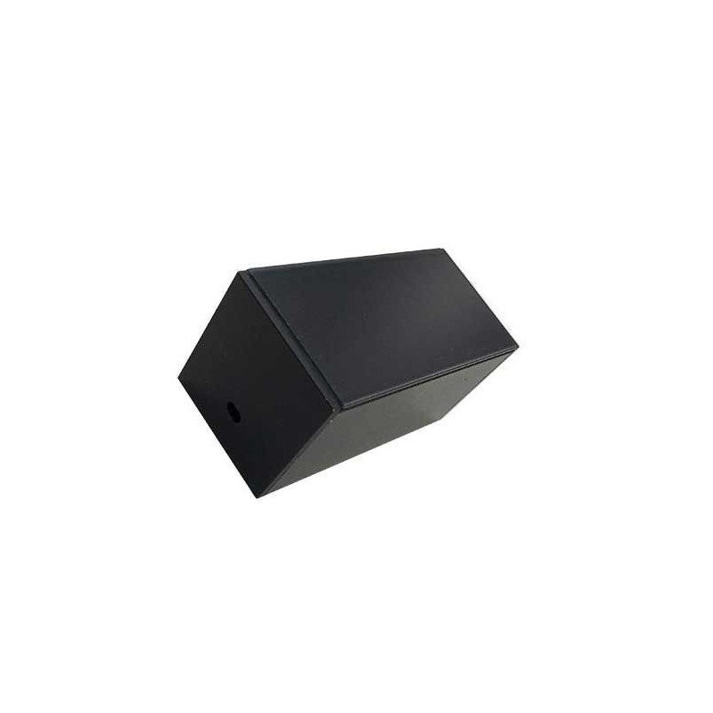 Integratech Profil SL Flat 35x35 2m plexi noir acc. inclus