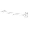 Integratech Tige 50cm pour LED floodlight Evolve