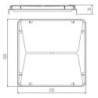 Integratech Flap voor Evolve projector 48W