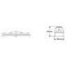 Integratech HWDP 1,2m IP66 Deckenlampe
