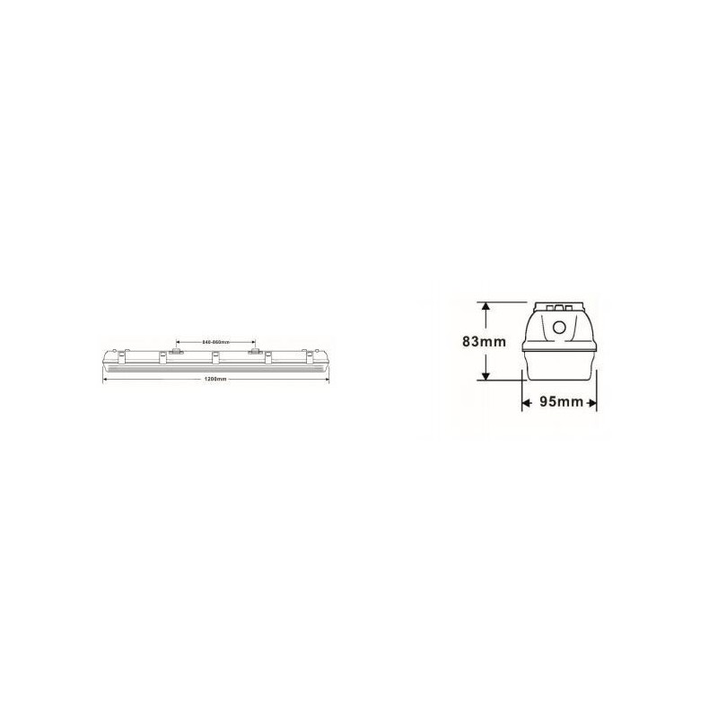 Integratech HWDP 1,2m IP66 Sensor + em 3h