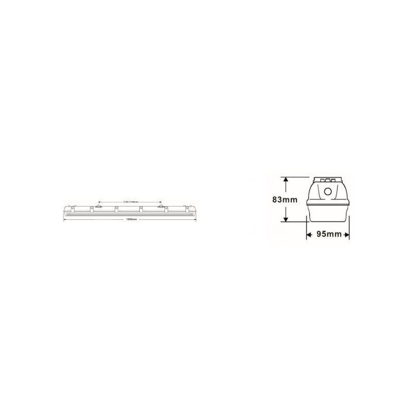 Integratech HWDP 1,2m IP66