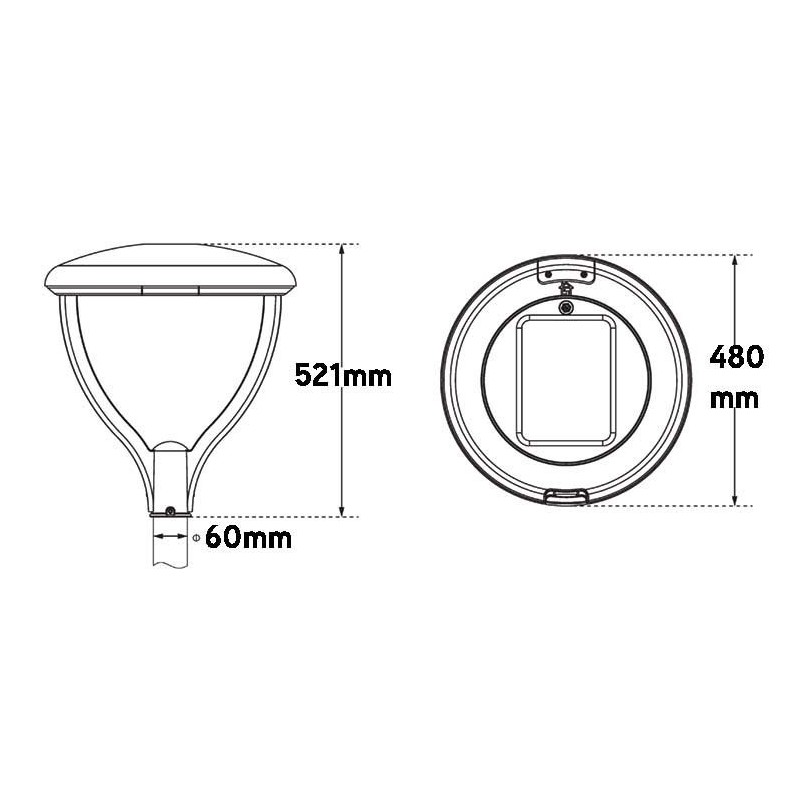 Integratech Led streetlight Urban type 2