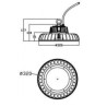 Integratech Cloche PHB 150W IP65 réglable 1-10V