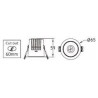 Integratech Spot encastré Deep low UGR 5W