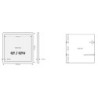 Integratech LED paneel QT 36W 600x600 ENEC
