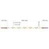 Integratech bande LED dotsfree 240LED/m 2110 CRI90 IP67