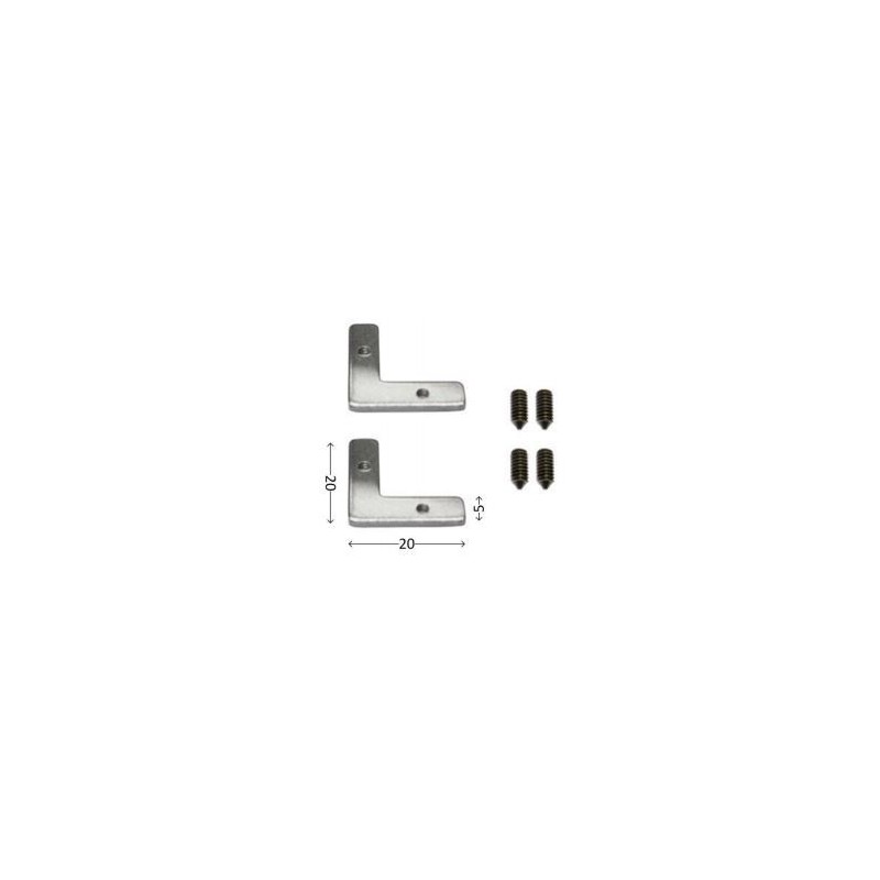 Integratech Coupleur angle plat 90° ICORN/OCORN