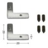 Integratech Coupleur angle plat 90° ICORN/OCORN