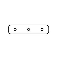 Integratech Coupleur droit pour profile SLF2525