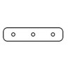 Integratech Coupleur droit pour profile SLF2525
