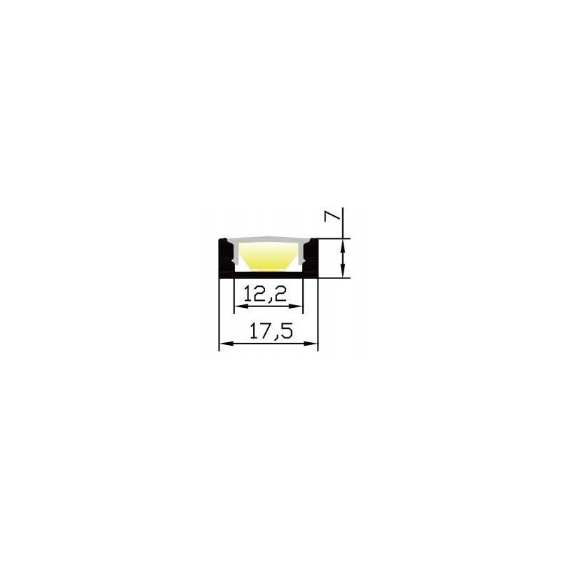 Integratech LED profiel SL7 Complete kit