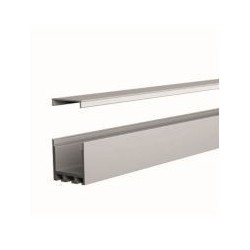 Integratech Profile SL Flat 35x35 alu 2m milky cover incl. acc
