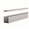 Integratech Profile SL Flat 35x35 alu 2m milky cover incl. acc