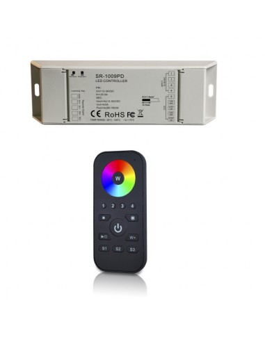 Integratech Kit sans fil RGB(W) 4 zones 24VDC 4x5A