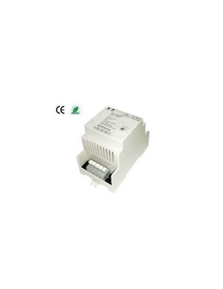 Integratech RF ontvanger + push 12-36VDC PWM 4x5A DIN-rail