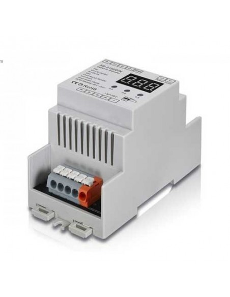 Integratech Controller DMX naar PWM RGB(W) 4x5A din-rail