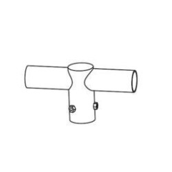 Integratech Streetlight adapter 2x 60mm