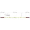 Integratech LED strip 120LED/m SMD2835 24V IP20 5m