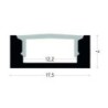 Integratech LED profiel Baseline 17x7 2m