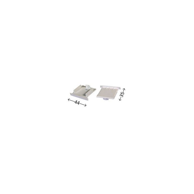 Integratech Eindkap voor profiel RPL3535 met kabelingang