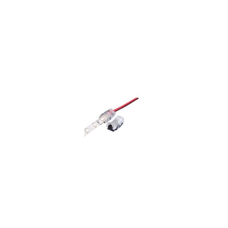 Integratech Ledstrip cable connector IP20 8mm monocolor