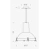 Nemo Projecteur 365 IP 54 Lampe suspendue