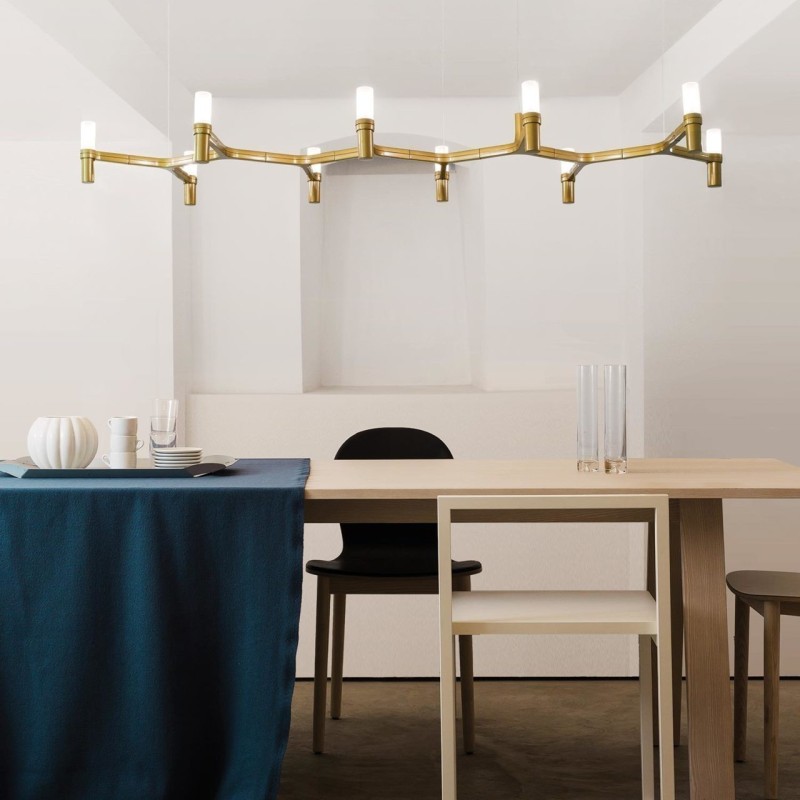 Nemo Crown plana linea Lampe a suspension