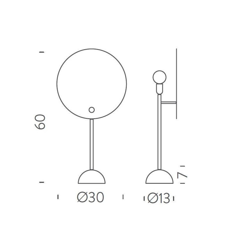 Nemo Kuta Lampe de table