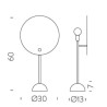 Nemo Kuta Lampe de table