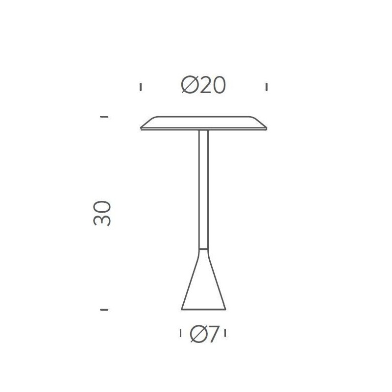 Nemo Panama mini battery Lampe de table