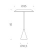 Nemo Panama Lampe de table